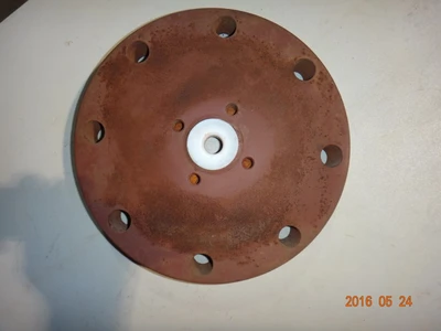 6"x1" PTFE Lined, Dow Reducing Flange, 150.