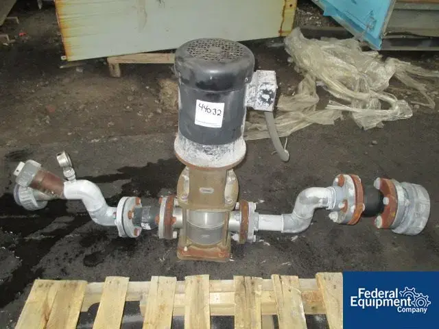 Used Grundfos Grundfos Vertical Centrifugal Pump, Model CRN-10, 3 HP Pumps Ohio US | Federal Equipment Company 4 #125623