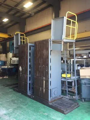 Giddings & Lewis 15 Ft. (180 Inch) x 36 x 36 Angle Plate,