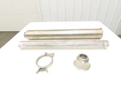 Dixon 333460 Long In-line Filter / Strainer 3" Tri-Clamp