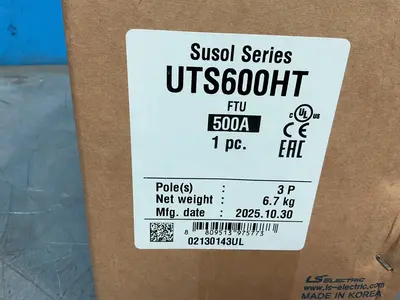 New | in-Stock 2025 LS ELECTRIC 02130143UL Circuit Breakers Ohio US | HGR 24 #1406152