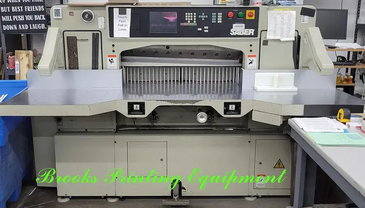 Used 2007 DAEGU HEAVY IND. CO. LTD S-95 Paper Cutters North Carolina US | BROOKS PRINTING EQUIPMENT #1136126