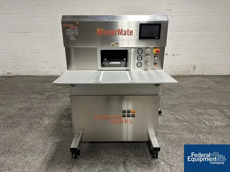 Used Pharmaworks Pharmaworks BlisterMate Semi-Automatic Blister Machine Blister Sealers Ohio US | Federal Equipment Company #128657