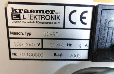USED KRAEMER ELEKTRONIK DISTEK HC 97