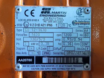New | in-Stock ITALVIBRAS CD 12-1630 Motors (misc) British Columbia CA | Lenmark #246367