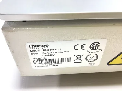 USED THERMO SCIENTIFIC MAXQ 2000 CO₂ PLUS