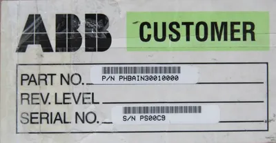 NEW ABB P-HB-AIN-30010000 HARMONY BLOCK MODULE PHBAIN30010000 AIN-300