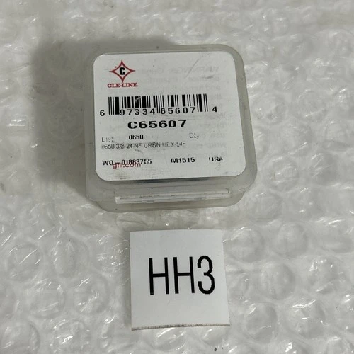 CLE-LINE NEW C65607 Hex Fixed Die, UNF, Die Thread Size: 3/8"-24