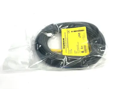 NEW TURCK PICOFAST CONNECTION CABLE SINGLE ENDED M8 3-PIN U-14841