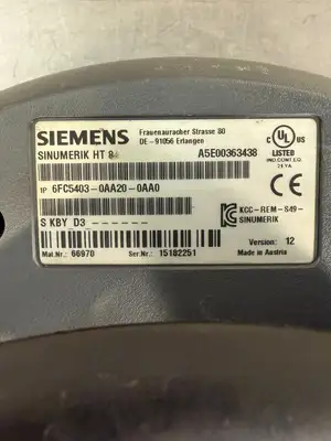 Siemens 6FC5403-0AA20-0AA0 Sinumerik Ht 8 (8.5.6)