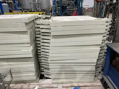 Filter, Plate & Frame, (40) 31.5" Plates, 20 Cu. Ft., Automatic, #5991231