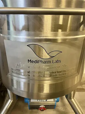 Highland Equipment - ASME Jacketed Stainless Steel Mixing Vessel