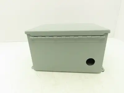 Hoffman A-10086CH Electrical Enclosure JIC Switch Panel Box 10x8x6" Wall Mount
