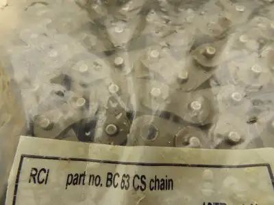 Rexnord BC 63 614-87-1A Roller Chain #60 Riveted 10' Single Strand