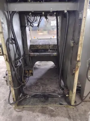 220 TON AIDA MODEL #NCI-200(2) GAP FRAME PRESS, 12.59" STROKE: STOCK #22210