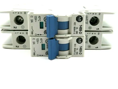 NEW 2 PCS. ALLEN BRADLEY 1489-D1C030 CIRCUIT BREAKER SERIES A 1489D1C030
