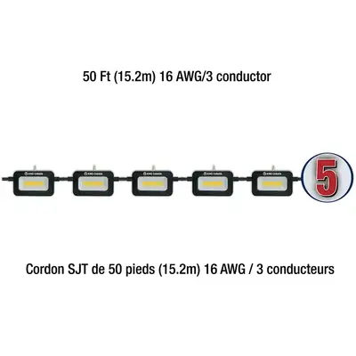 New | in-Stock KING CANADA K-5016-5LED Lighting British Columbia CA | Lenmark #254735