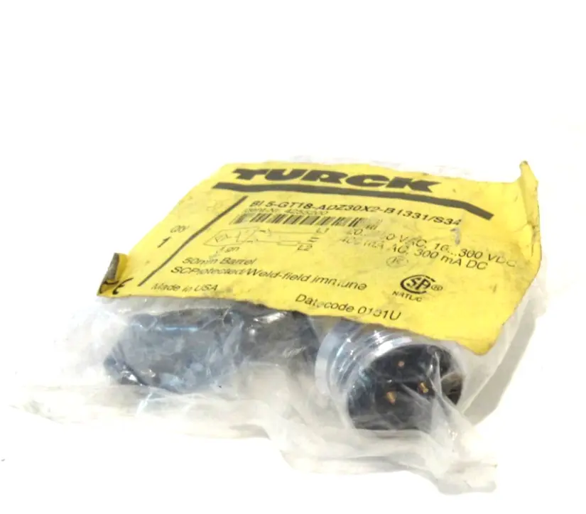 NEW TURCK BI5-GT18-ADZ30X2-B1331/S34 SENSOR 4255200 BI5GT18ADZ30X2B1331S34