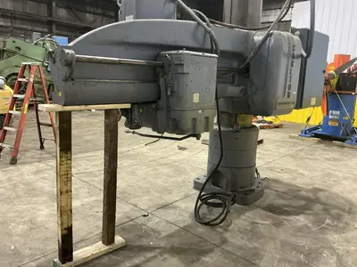6' X 19" CARLTON HEAVY DUTY RADIAL DRILL: STOCK #11080
