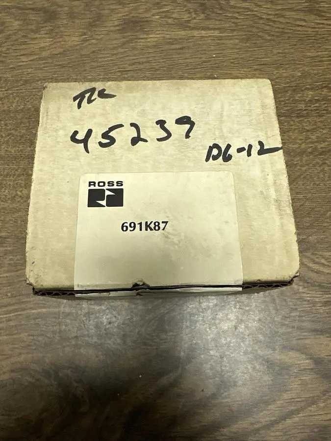 New | in-Stock ROSS 691K87 Pump & Valve Parts Ohio US | Surplus Asset Holdings #1246230