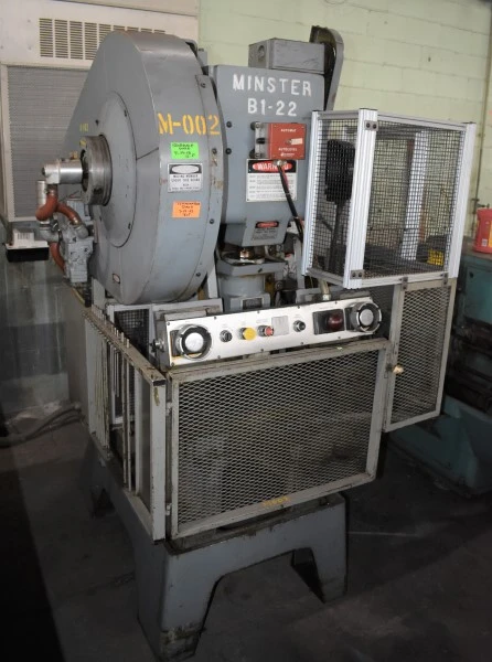 Used MINSTER B1 -22 Gap Frame (OBS) Presses Ohio US | D & D Industries #437683