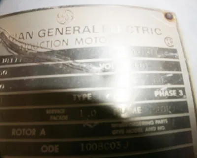 USED GENERAL ELECTRIC 118111