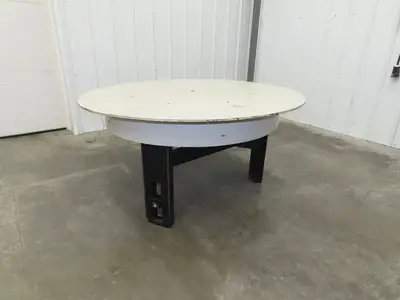 3/8" Steel Top Turn Table Work Bench 52"x25.25" 230/460V 3Ph