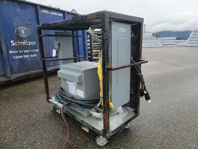 75 kVA Temporary Power Distribution Cart 600V Pri. 208Y/120V Sec.