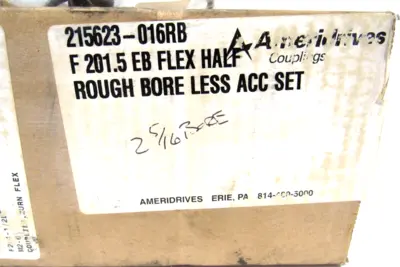 NEW AMERIDRIVES 215623-016RB F 201.5 EB FLEX HALF ROUGH BORE 215623016RB