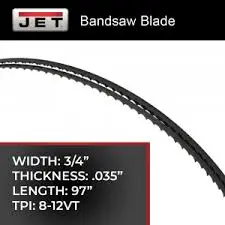 New | in-Stock JET BLADE 3/4X.035X Saw Blades Illinois US | Olympus Machinery Group #1351108