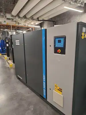 USED 2021 ATLAS COPCO GHS 3800VSD+