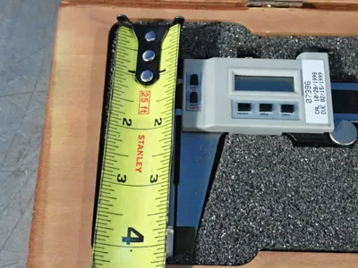 Used STARRETT 721 Vernier Calipers Ohio US | HGR 24 #1233407