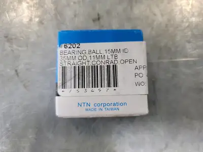 Deep Groove Ball Bearing 6202