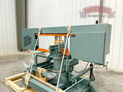 New | in-Stock ELLIS 4000 Horizontal Band Saws Michigan US | Vander Ziel Machinery Sales #480043