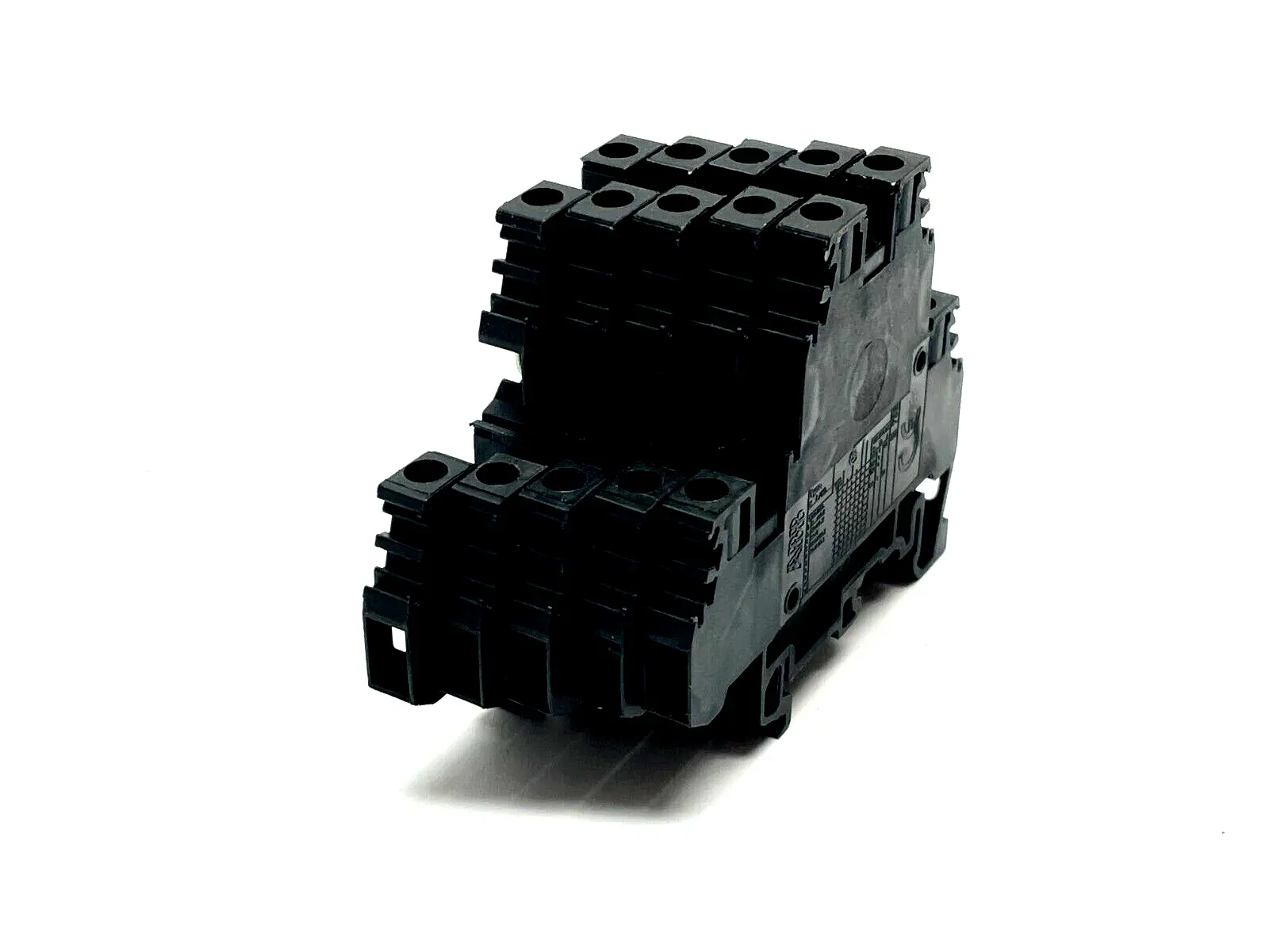 M4/6.D2 | ABB Entrelec  Terminal Blocks Double Deck 1SNA115271R2200 LOT OF 5 - Used