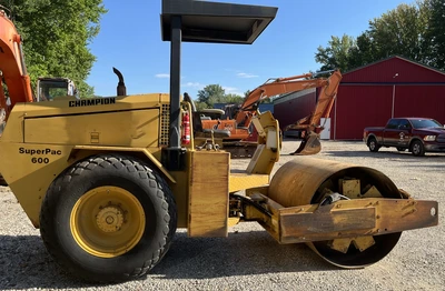 Used 1997 Champion SuperPac 600 Single Drum Rollers Maryland US | Zadoon Equipment #1480839