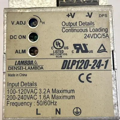 Used TDK LAMBDA DLP120-24-1 Miscellaneous Equipment (Electrical & Power) | Surplus Asset Holdings #1202059