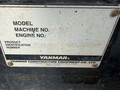 Used 2021 YANMAR VIO35 Excavators Oklahoma US | OT Truck & Tractor Sales #1383530