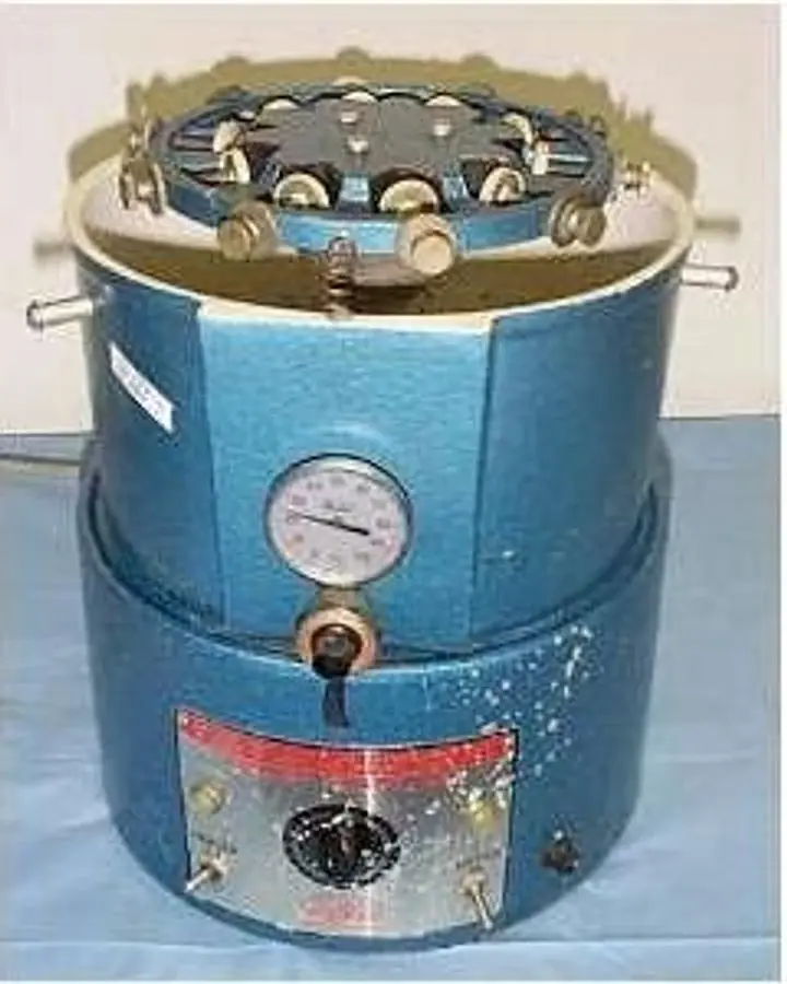 QTY. 1. BUCHLER ROTORY-EVAPO-MIX UNIT HEATS GOOD A...