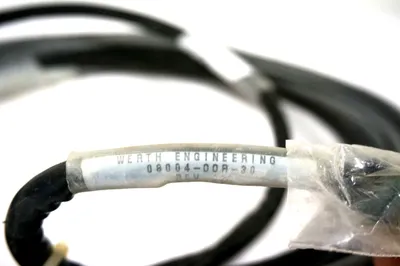 NEW WERTH ENGINEERING 08004-00R-30 REV. C CABLE ASSEMBLY 0800400R30