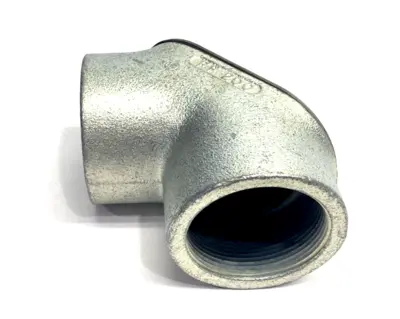 FF-200,FF200,FF 200 | OZ GEDNEY FF 200 Raintight Corner Pulling Elbow, 2" Trade, 3-1/4" FNPT - New – Open box