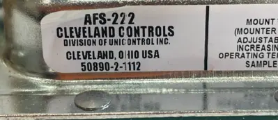 NEW CLEVELAND CONTROLS AFS-222-139 PRESSURE SWITCH 3ZM92