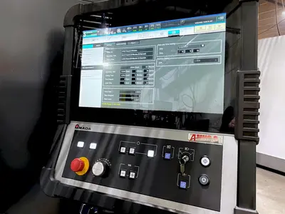 Used 2015 AMADA LCG-3015 AJ FIBER Laser Cutters Illinois US | Machine Factory Outlet #1264060