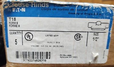 NEW Crouse-Hinds T18
