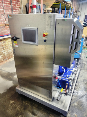 Alfa-Laval CLARA BREW 80 clarifier skid, 316SS.