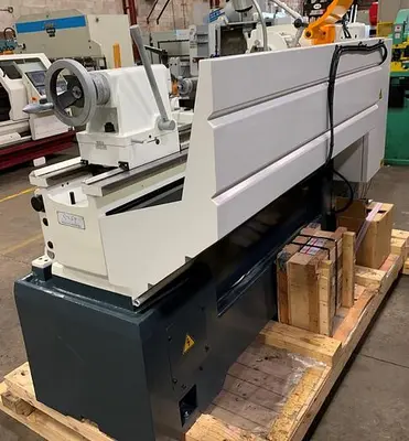 18" X 40" "NEW" POWERTURN LATHE, PRECISION LATHE WITH 3.14" SPINDLE BORE
