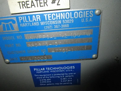 2003 PILLAR TWO SIDED TREATER Treaters, Treaters - Two Sided | Mark One Machinery (6)
