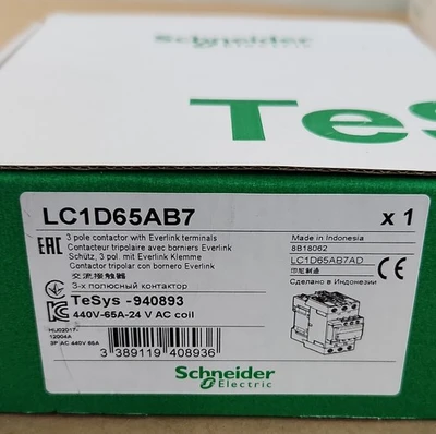 New | in-Stock Schneider Electric LC1D65AB7 Circuit Breakers | J&J Industrial Supply #500342