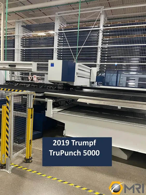 Used 2019 TRUMPF TRUPUNCH 5000 Turret Punches Illinois US | BLUMBERG MACHINERY COMPANY #888694