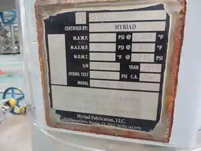 USED MYRIAD FABRICATION F-150-4-16